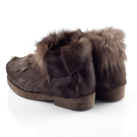 Полуботинки женские из камуса оленя №9 Полуботинки женские из камуса оленя №9